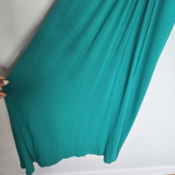 Seraphine Emerald Maternity Maxi Dress Women 4 Resortwear Spring-Summer Vacation - Picture 7 of 11